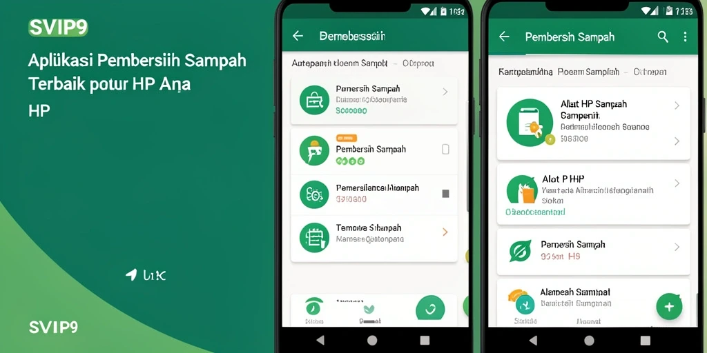Antarmuka utama SVIP9 yang sederhana dan fungsional.